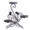 Levede Plant Stand Outdoor Indoor Metal Black-2006732927412604929