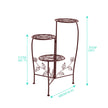 Plant Stand Outdoor Indoor Flower Pots Bronze-2006732928289214466