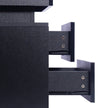 Levede Bedside Tables Side Table 2 Drawers Black-2006733164113956867