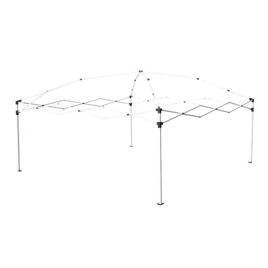 Mountview Gazebo 3x3 Marquee Pop Up White-2018816887932194819