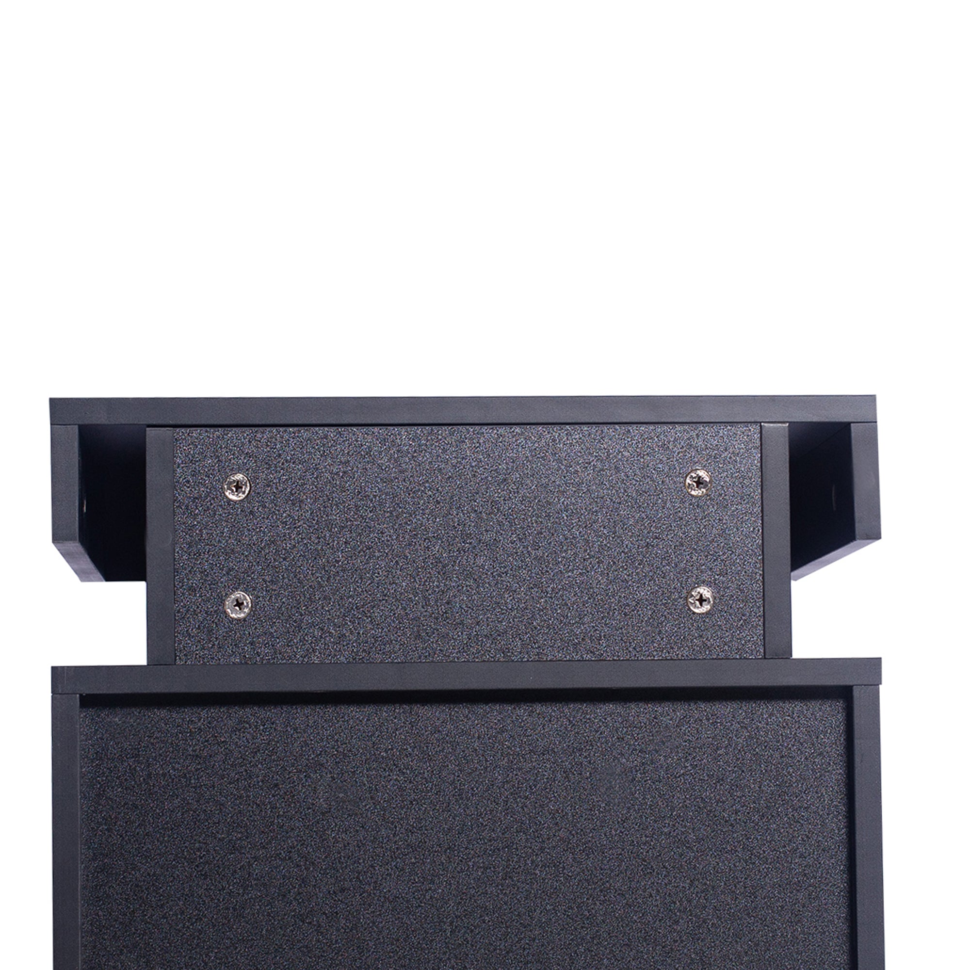 Levede Bedside Tables Side Table 2 Drawers Black-2006733164113956868