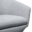 CLC6058-KSO Swivel Lounge Chair - Light Grey