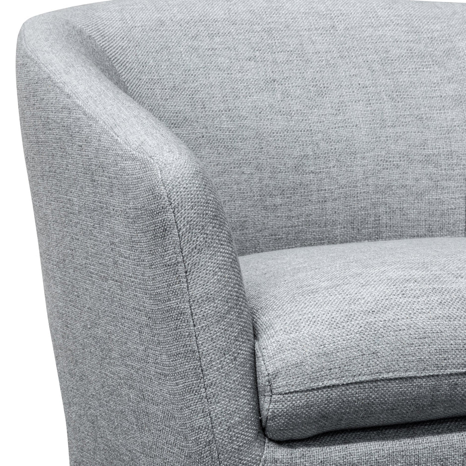CLC6058-KSO Swivel Lounge Chair - Light Grey