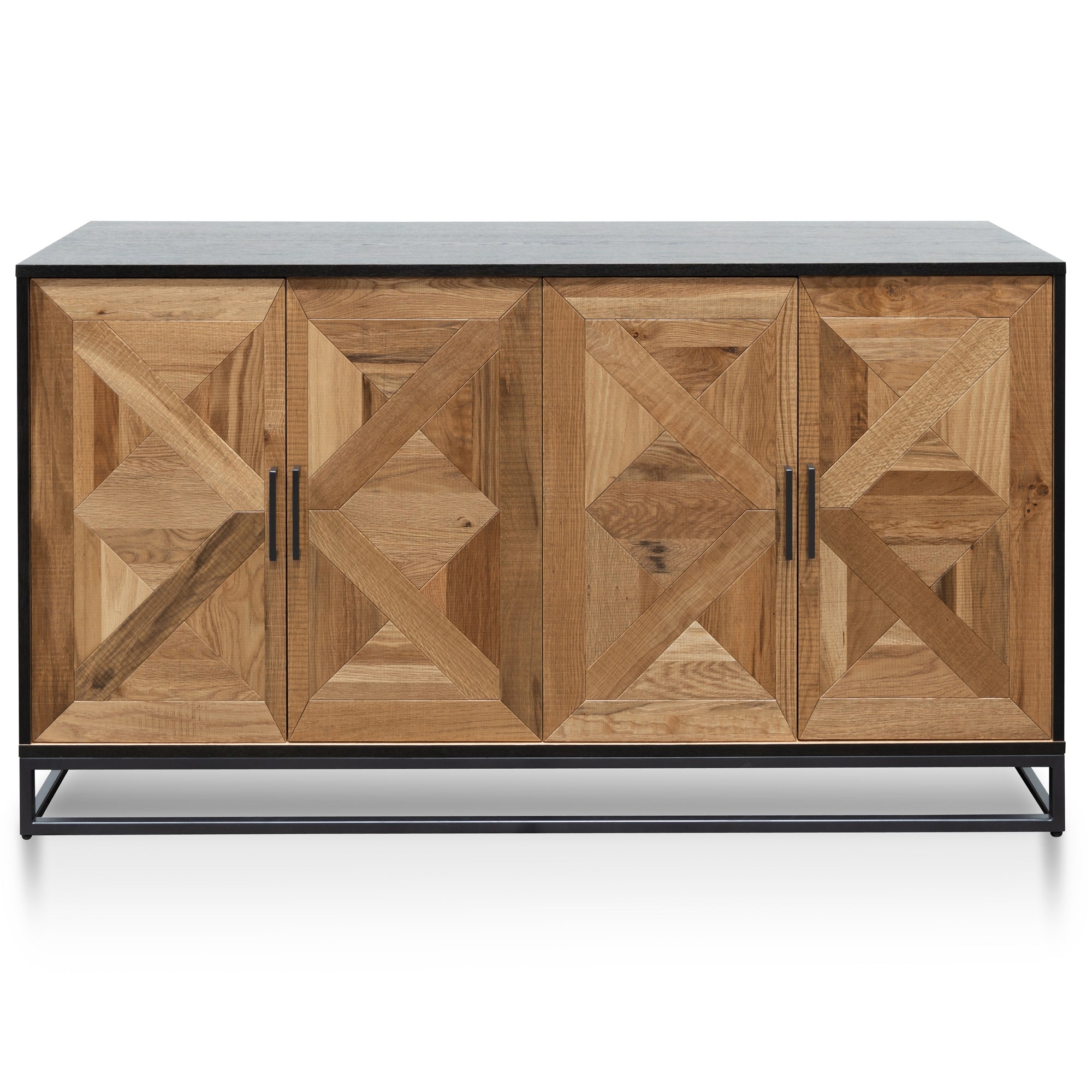 CDT2802-VN Wide Sideboard - European Knotty Oak and Peppercorn