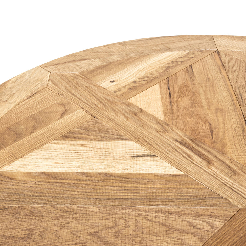 CDT2801-VN Round Dining Table - Oak