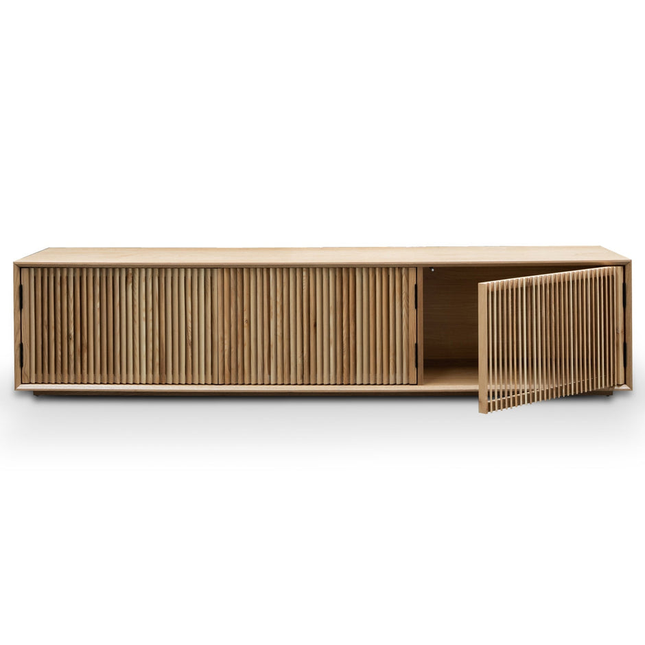 CTV2725-DW 2m Entertainment TV Unit - Natural Ash Veneer