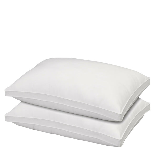 Luxury - Bamboo Gusset Pillow - Twin Pack-1951134817634619393