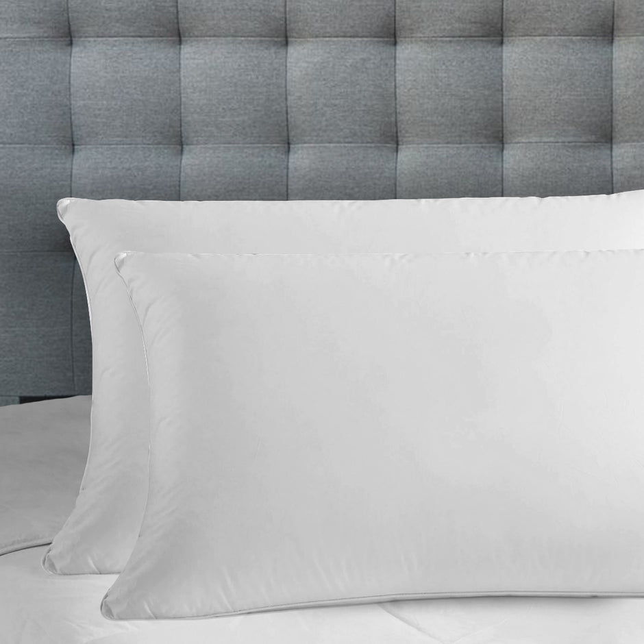 Luxury - Bamboo Gusset Pillow - Twin Pack-1951134817634619395