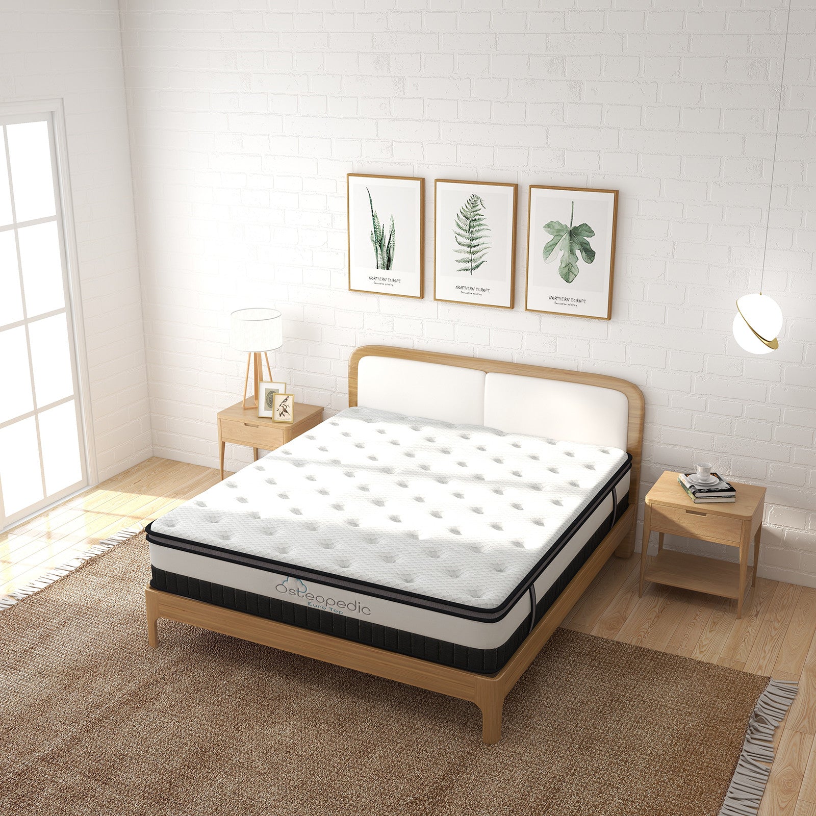 Osteopedic Euro Top Pocket Spring Mattress - Single-1951134905769529351