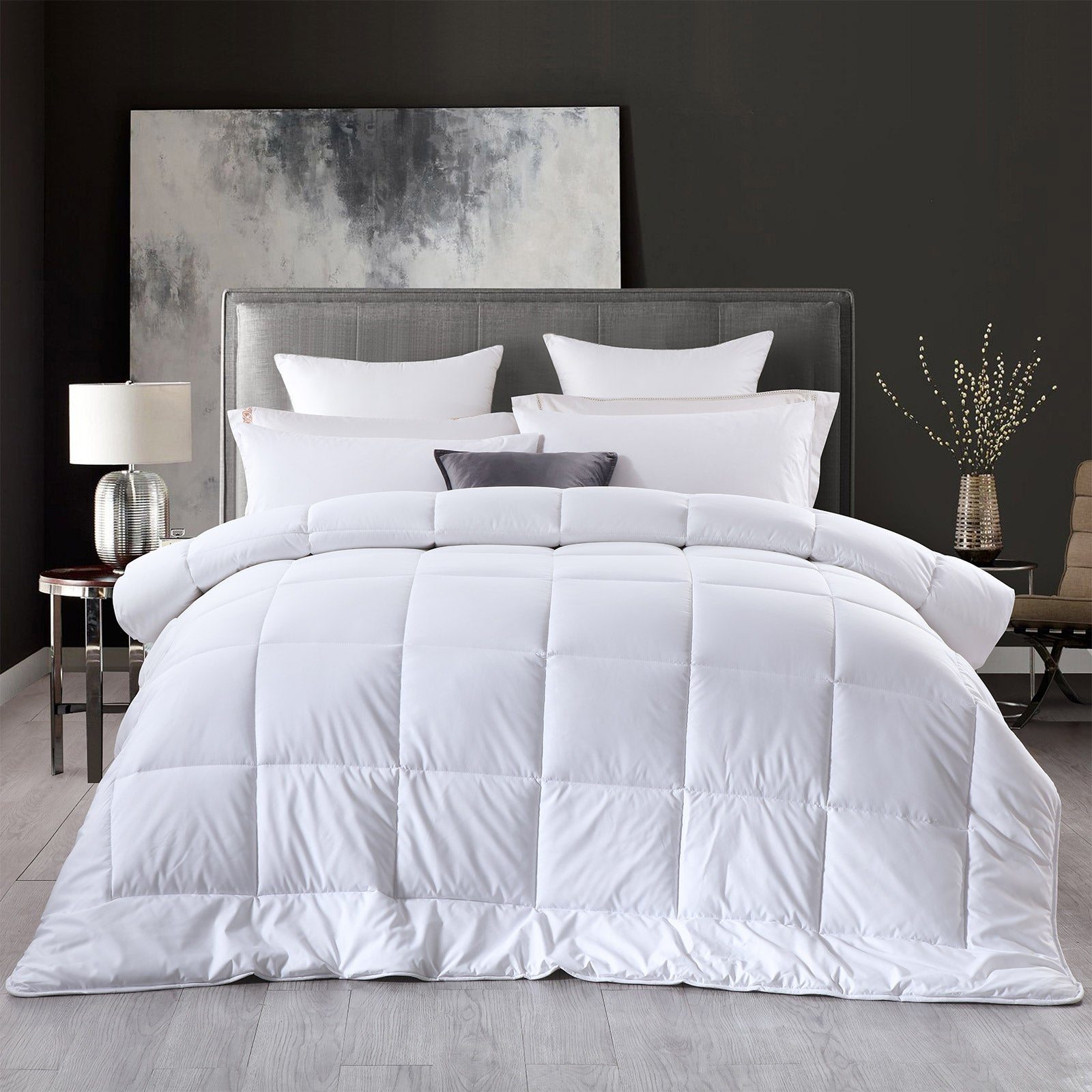 Deluxe 260GSM Eco-Silk Touch Quilt - Queen-1951134840539713536