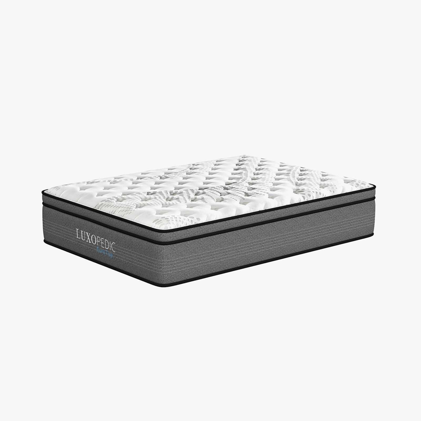 Luxopedic Pocket Spring Mattress 5 Zone 32CM Euro Top Memory Foam Medium Firm-1951134908600684544