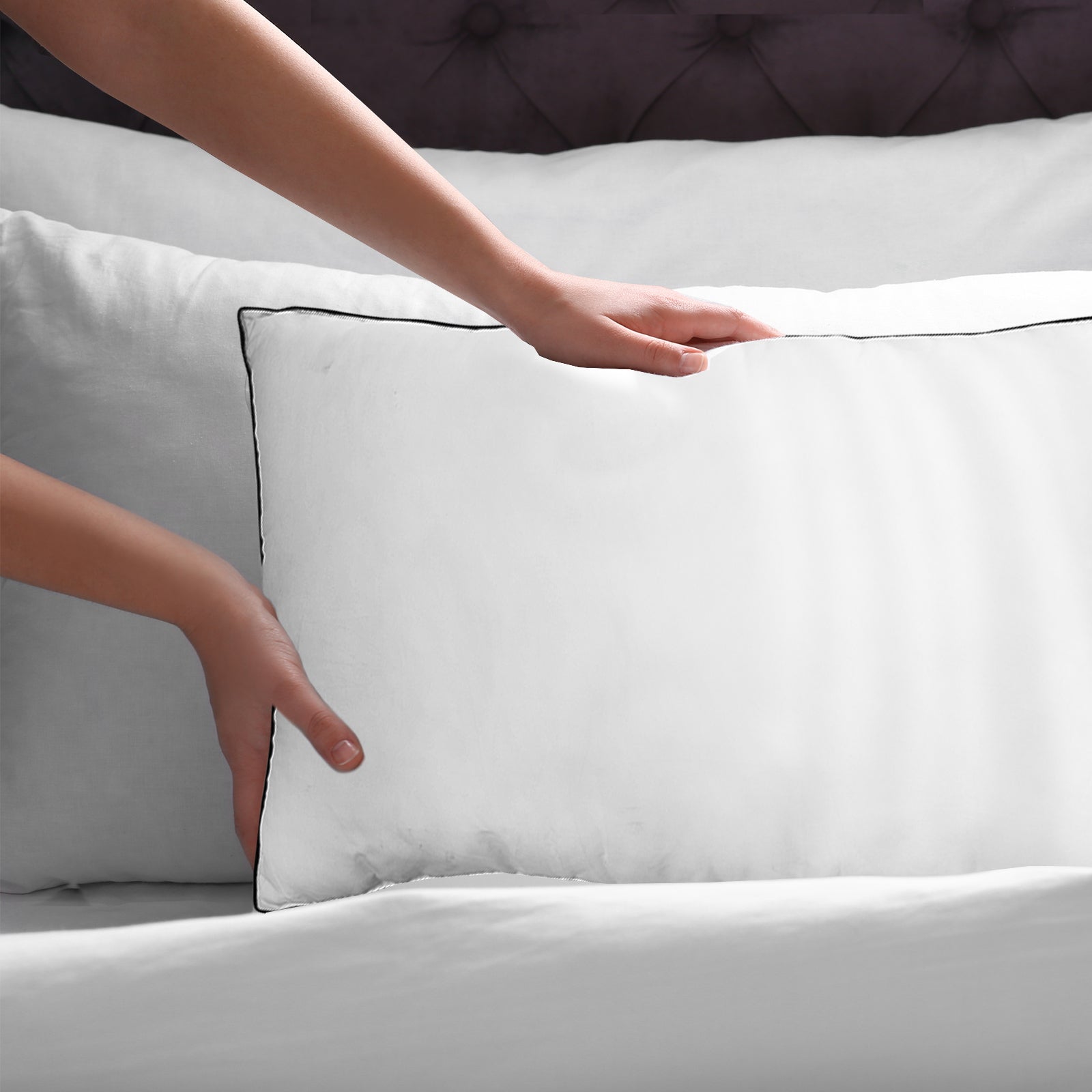 Casa Decor Silk Blend Pillow - Single Pack-1951134817974358019