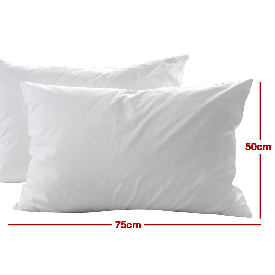 Casa Decor 50% Duck Feather 50% Duck Down Pillow - Single Pack-1951134818351845379