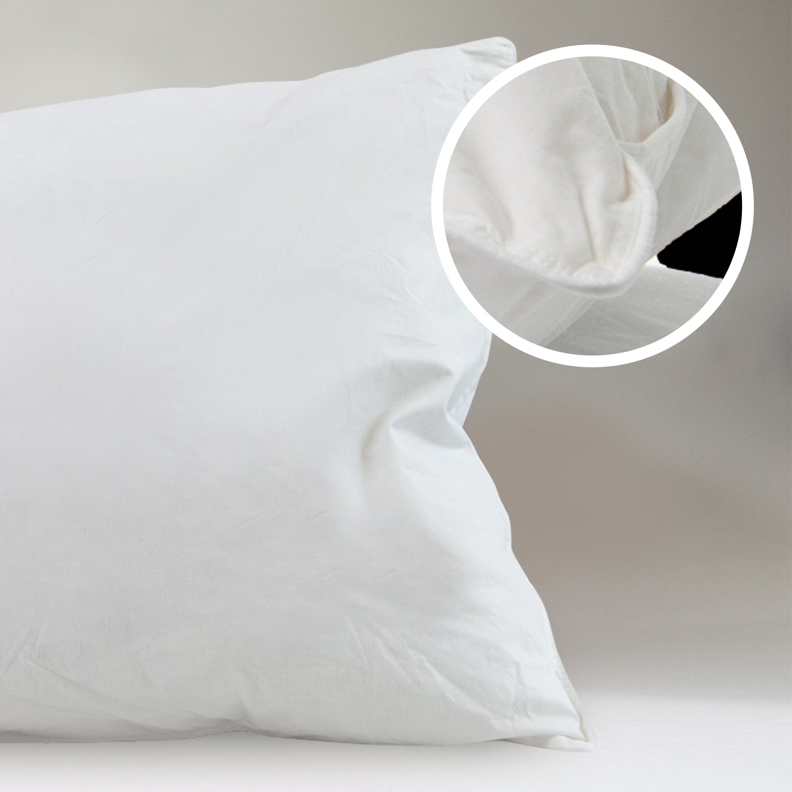 Casa Decor 50% Duck Feather 50% Duck Down Pillow - Twin Pack-1951134818536394757