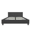 Milano Sienna Luxury Bed with Headboard (Model 2) - Charcoal No.35 - Double-1951134899801034757