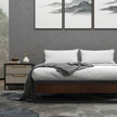 Sorrento Metal and Wood bed base - King-1951134903085174790