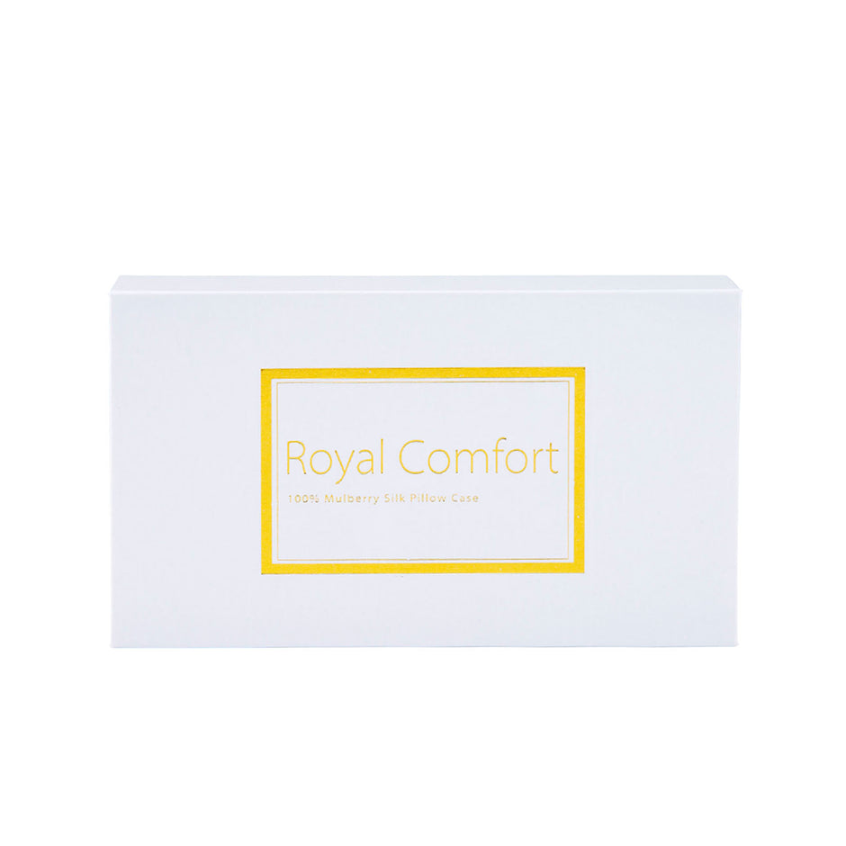 Pure Silk Pillow Case by Royal Comfort (Single Pack) - Lilac-1951134815680073735