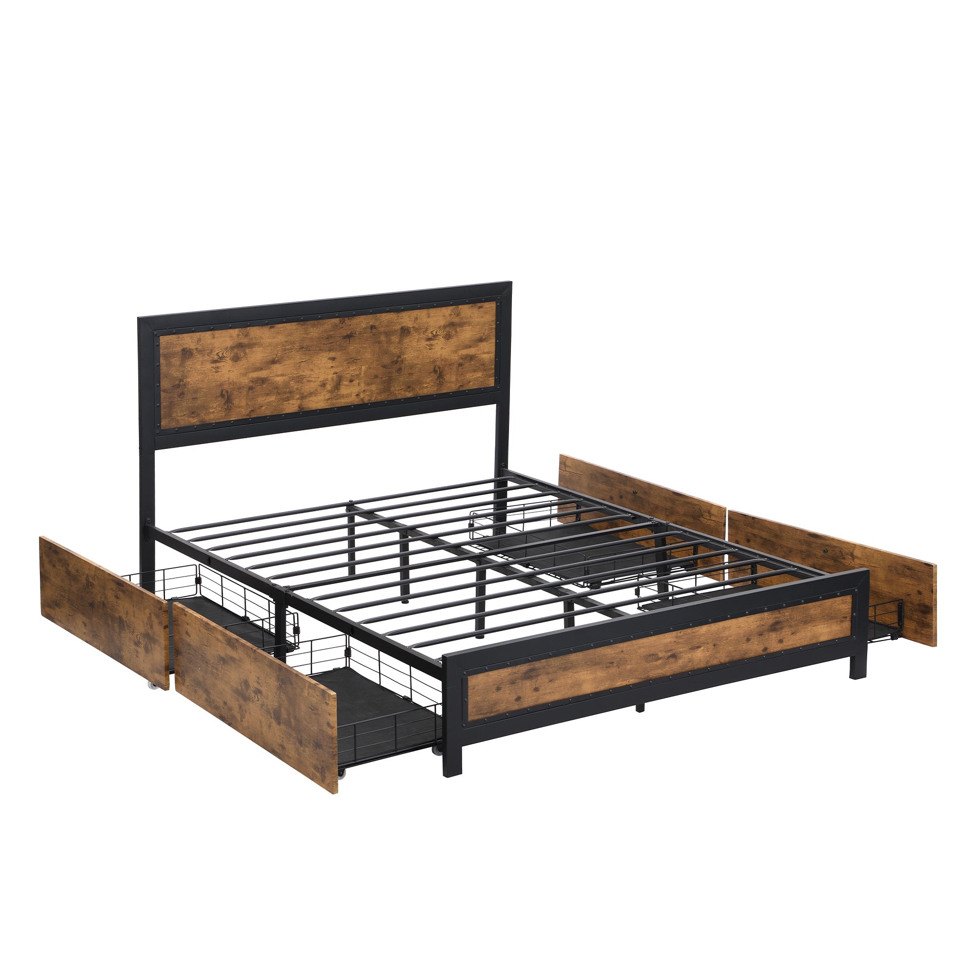Levede Metal Bed Frame Queen Mattress-2018816913429368832