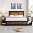 Levede Metal Bed Frame Double Mattress-2006733227032711175