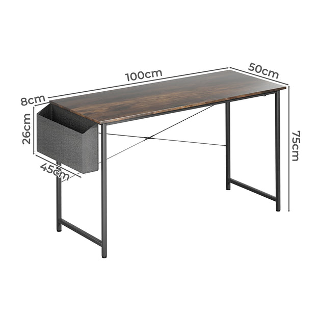Levede Computer Desk Study Table Storage 100cm-2018816835188822018
