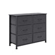 Levede Storage Cabinet Tower Chest Dark Grey-2006733261635719168