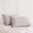 MULBERRY SILK PILLOW CASE TWIN PACK - SIZE: 51X76CM - SILVER-1951134812500791300