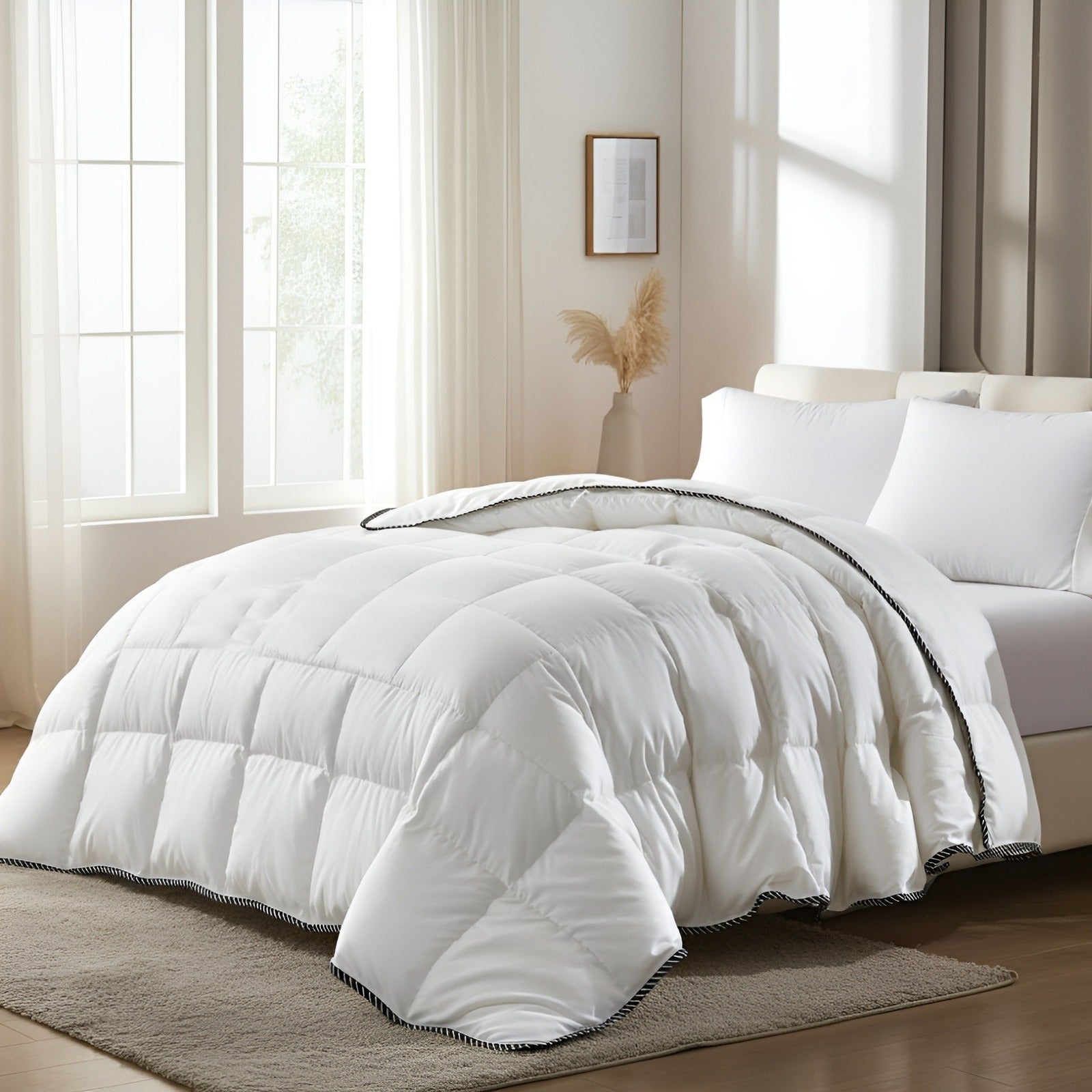 Royal Comfort -Bamboo Quilt Super King - 350GSM-1951134837238796290