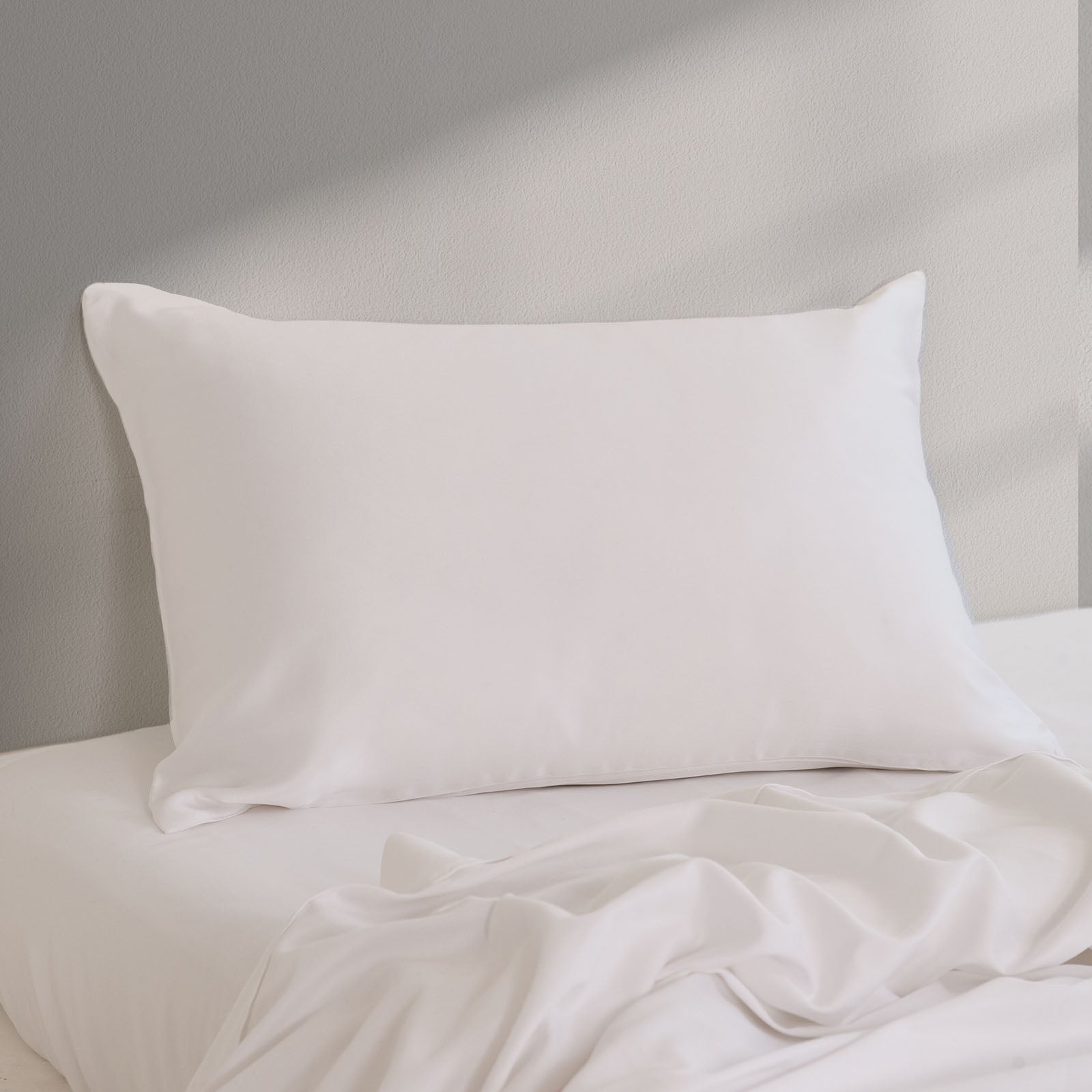 Pure Silk Pillow Case by Royal Comfort-White-1951134813608087553