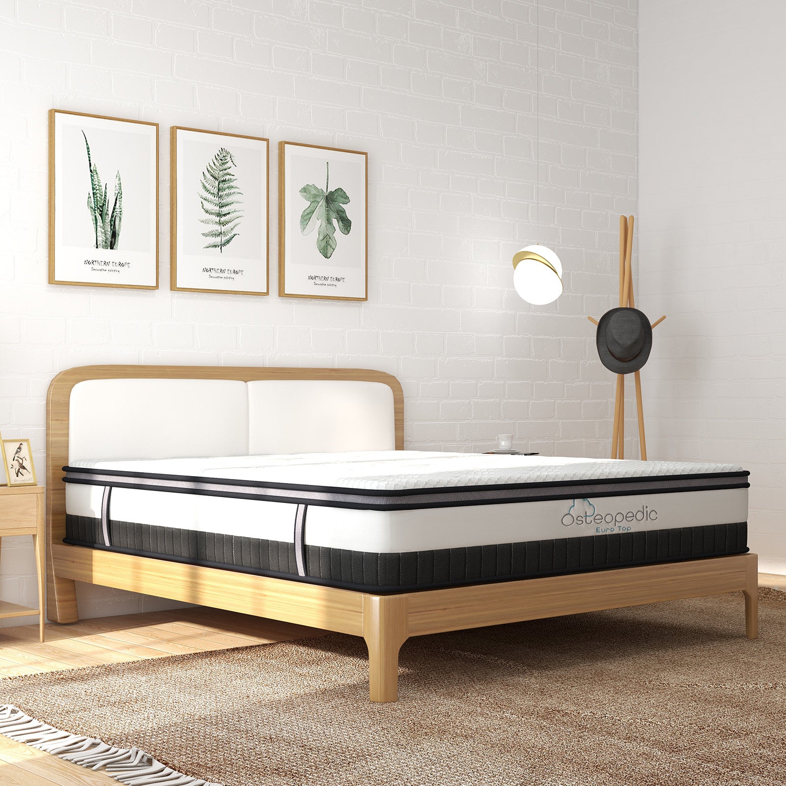 Osteopedic Euro Top Pocket Spring Mattress - King-1951134905584979972