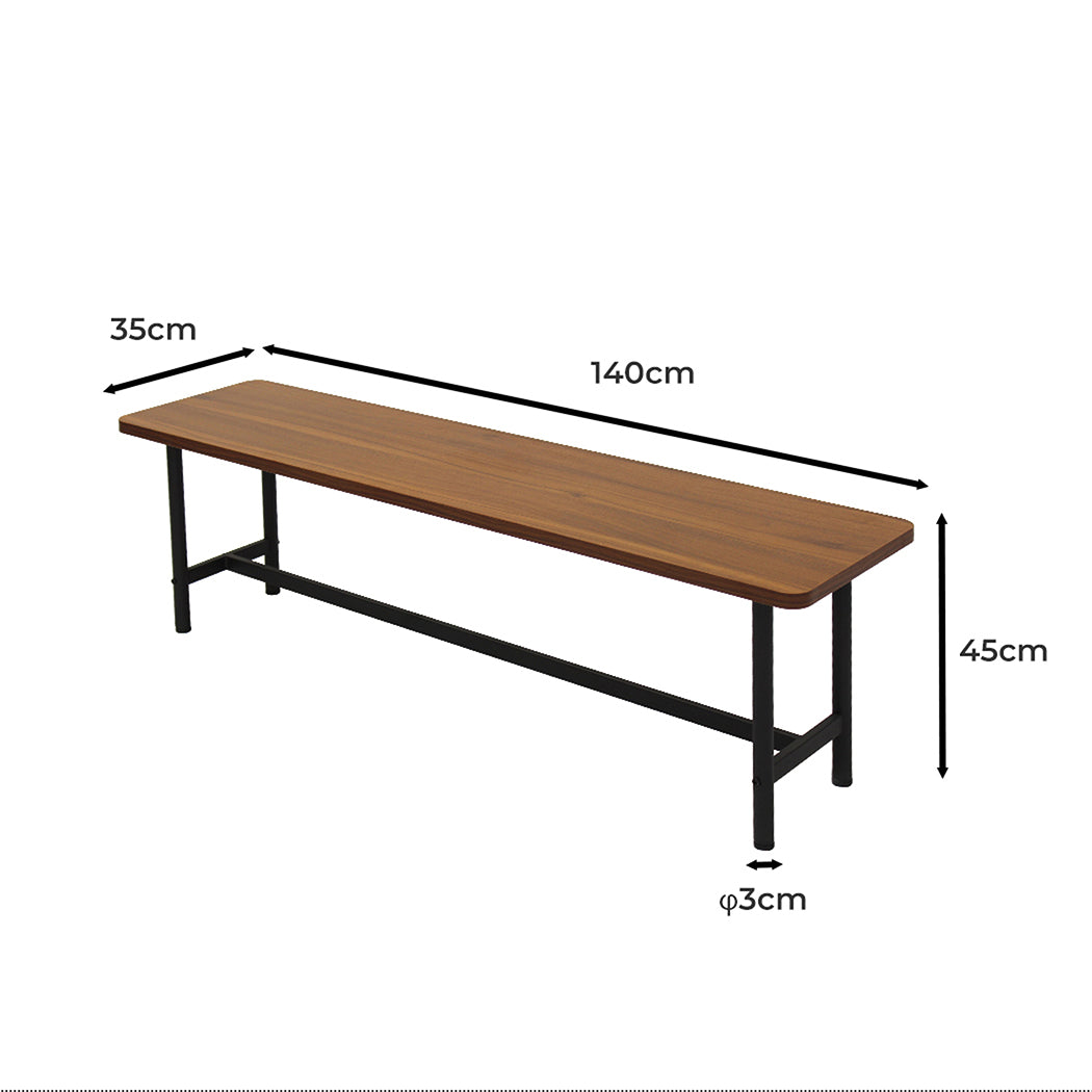 Levede 1XDining Chairs Bench Chair 2-3 Seater140cm-2006733278169665538