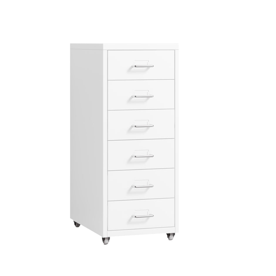 Levede 6 Drawer Office Cabinet Drawers White-2018816811138682880