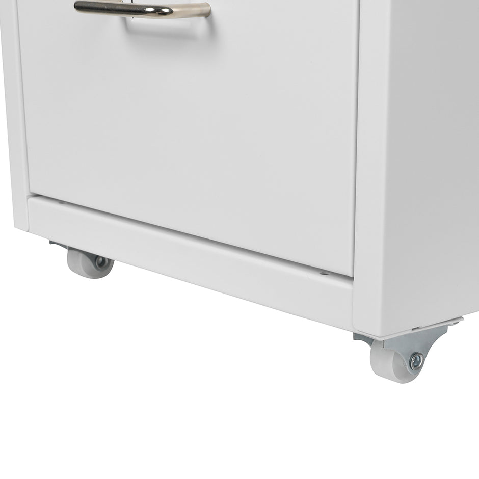 Levede 6 Drawer Office Cabinet Drawers White-2018816811138682884