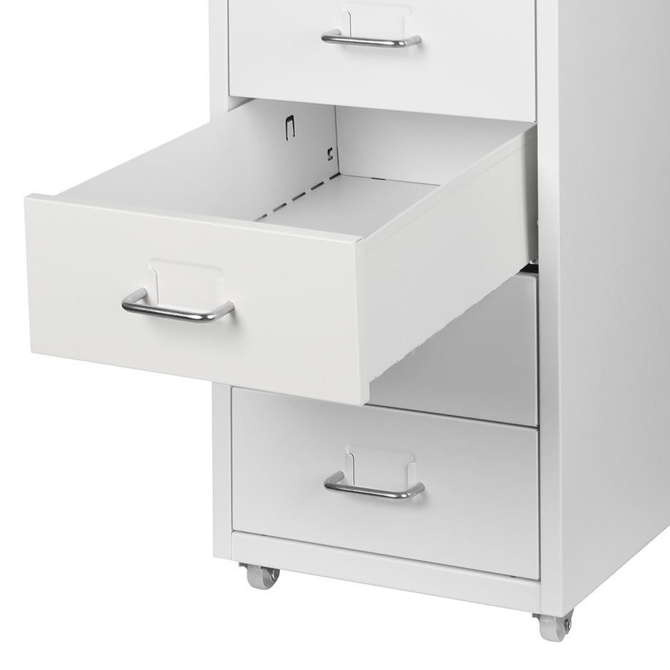 Levede 6 Drawer Office Cabinet Drawers White-2018816811138682885