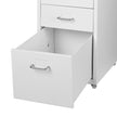 Levede 3 Drawer Office Drawers Cabinet White-2018816800573231109
