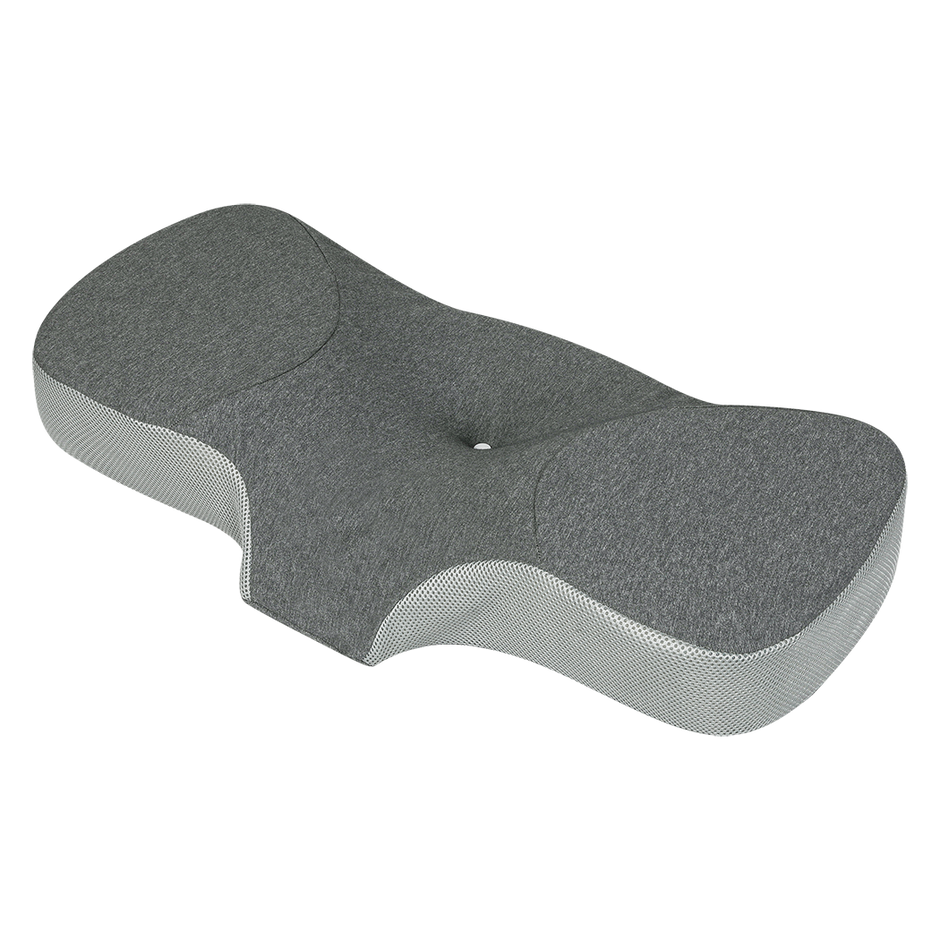 Dreamz Memory Foam Pillow Pillowcase Supprt Grey Rebound-2018816674668613640