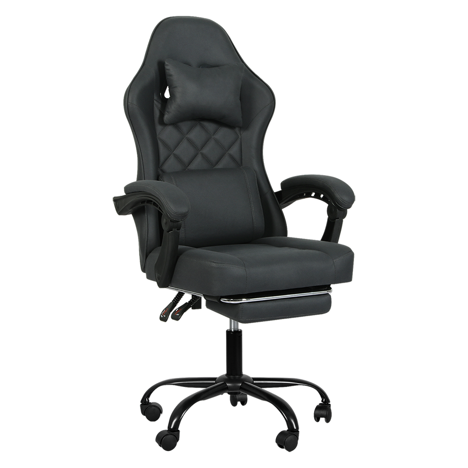 Levede Office Chair High Back Suede Fabric Gaming Chair-2006733418200698888