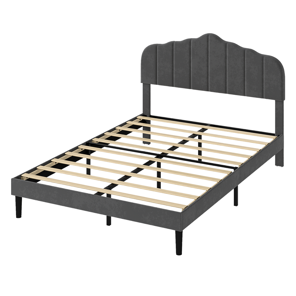 Levede Bed Frame Upholstered Platform Mattress Base Double-2011971106843529224