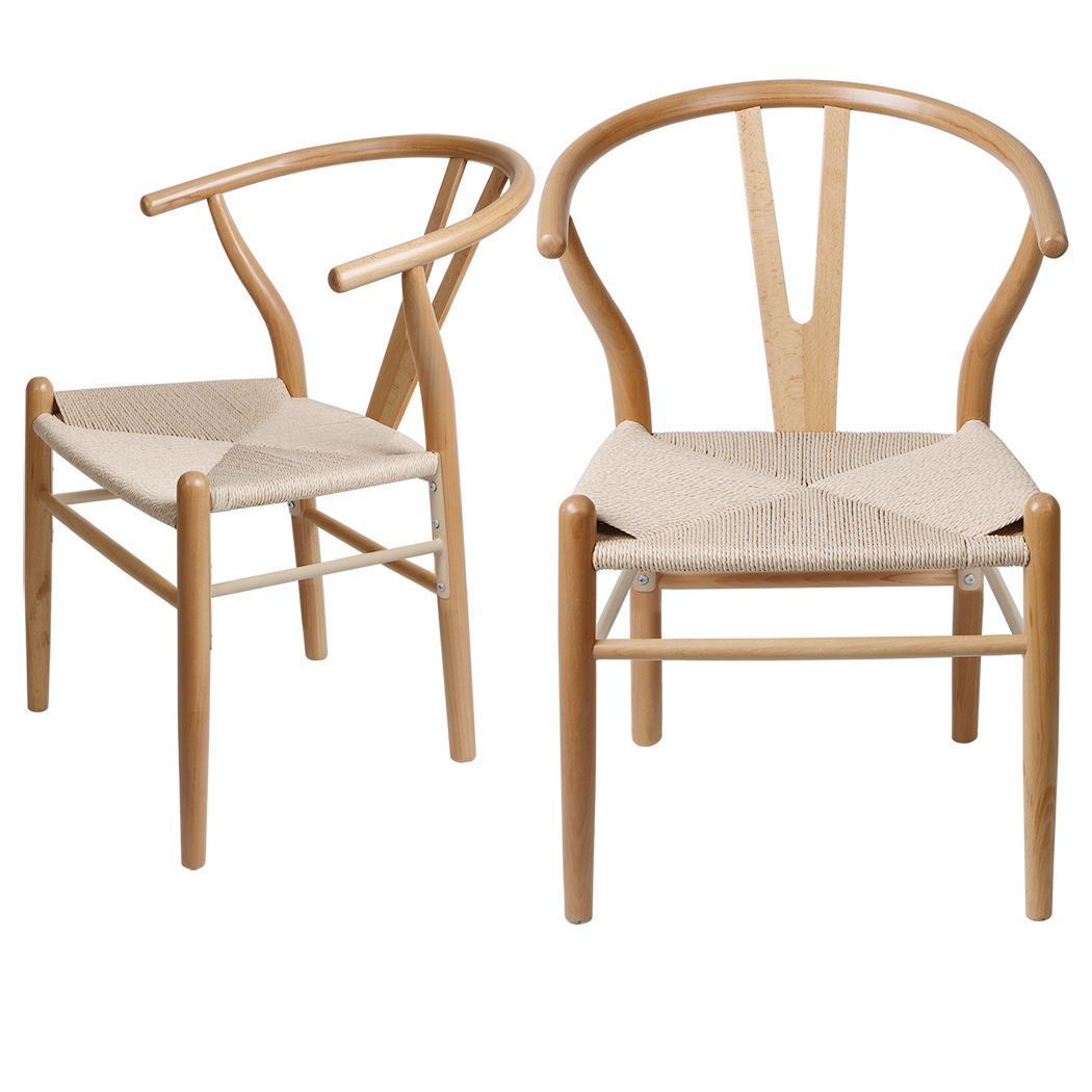Levede 4x Dining Chairs Wooden Hans-2018816923311149064