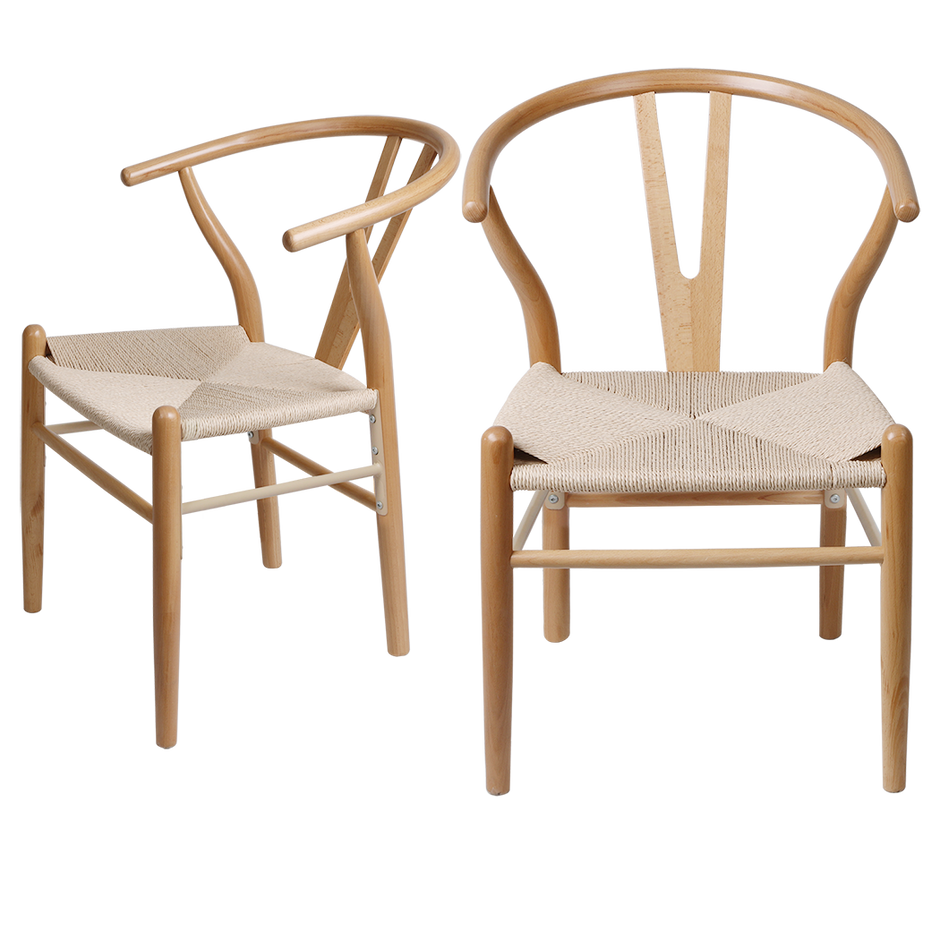 Levede 4x Dining Chairs Wooden Hans-2018816923311149064