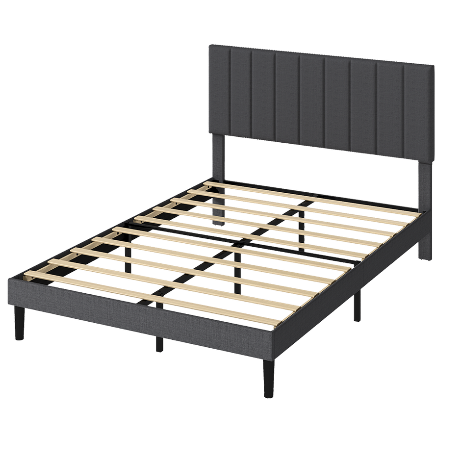 Levede Bed Frame Upholstered Platform Mattress Base Queen-2011971106336018440