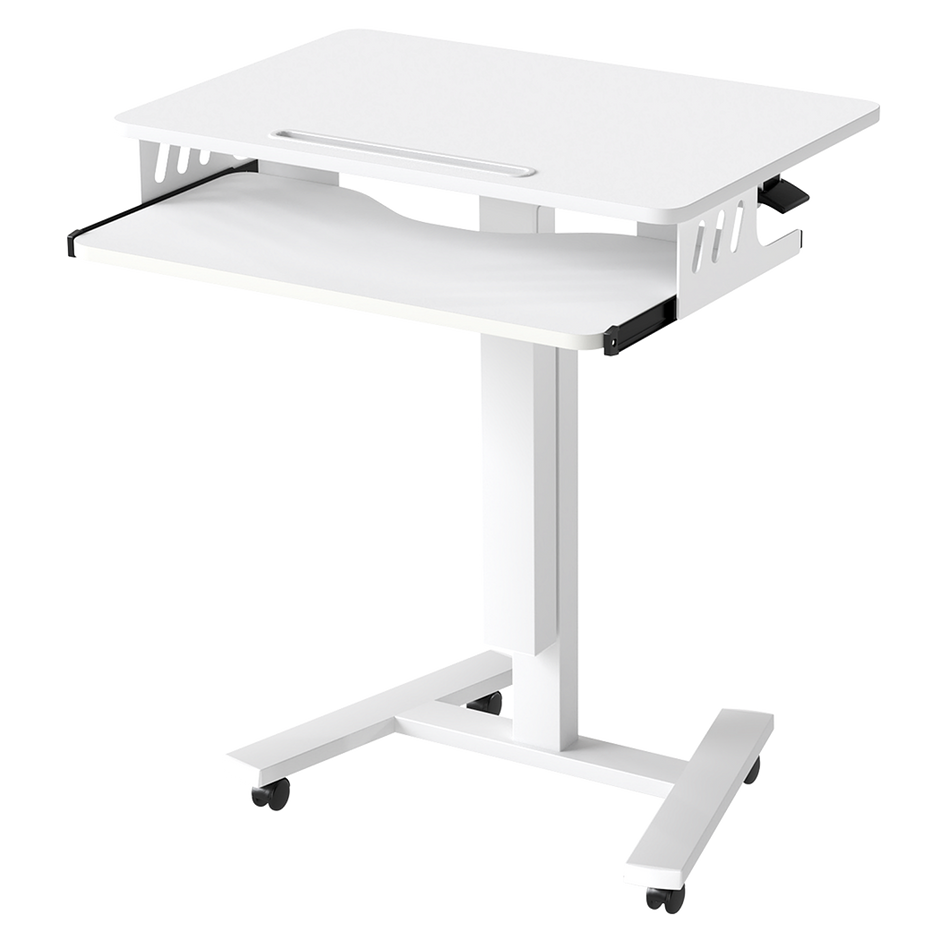 Levede Mobile Standing Desk Adjustable Height Table-2011971109892788232