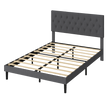 Levede Bed Frame Upholstered Platform Mattress Base Queen-2011971106671562760