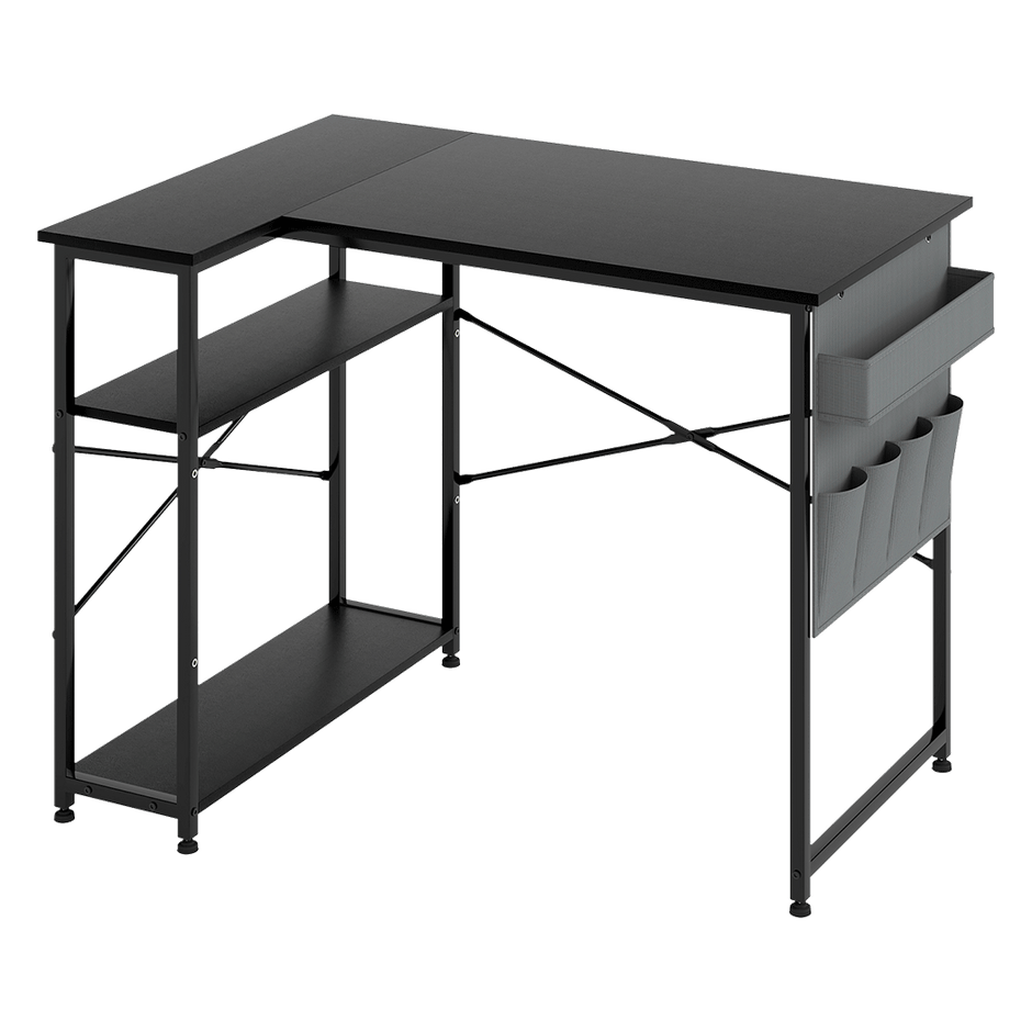 Levede L-shaped Gaming Computer Desk Corner Table Home-2018816765194276872