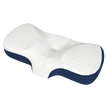Dreamz Memory Foam Pillow Pillowcase Supprt Blue Rebound-2018816680158957576