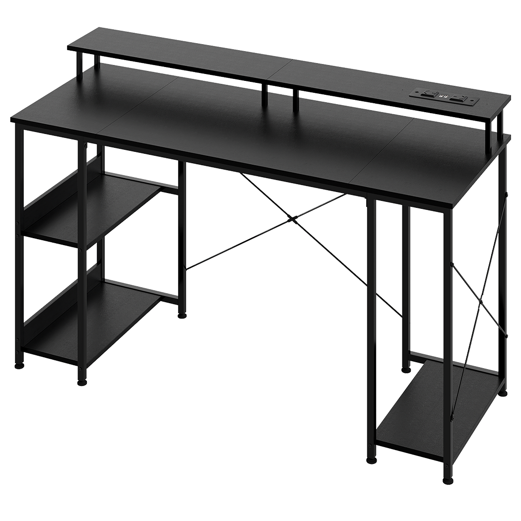 Levede Gaming Desk Computer Table Monitor Shelf 140cm-2011971108202483720