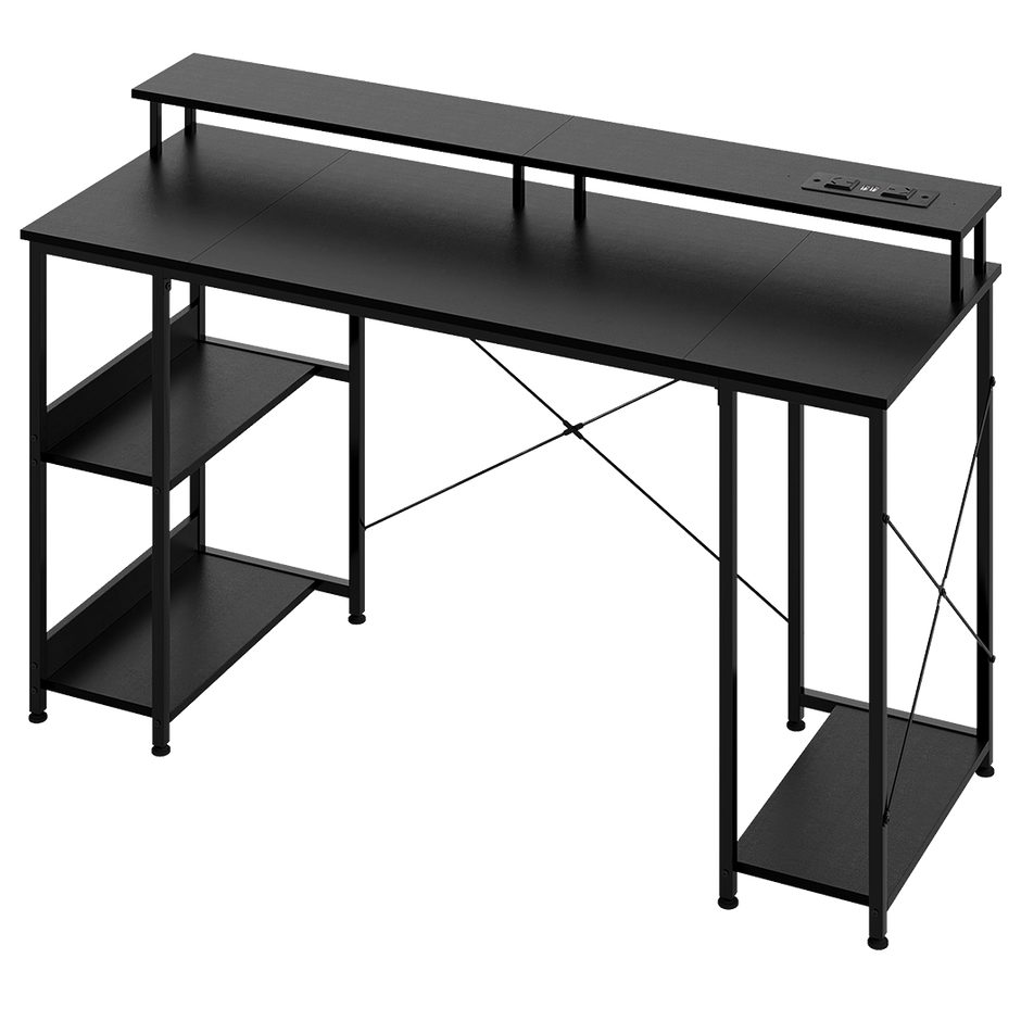Levede Gaming Desk Computer Table Monitor Shelf 140cm-2011971108202483720