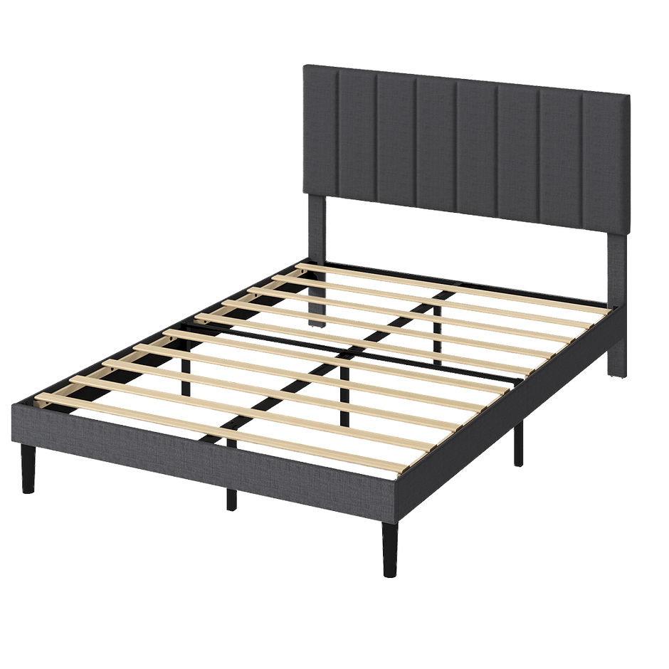 Levede Bed Frame Upholstered Platform Mattress Base Double-2011971106159857672