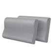 Dreamz Memory Foam Pillow Pillowcase Supprt Grey Rebound-2006732704422432776