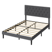 Levede Bed Frame Upholstered Platform Mattress Base Double-2011971106507984904