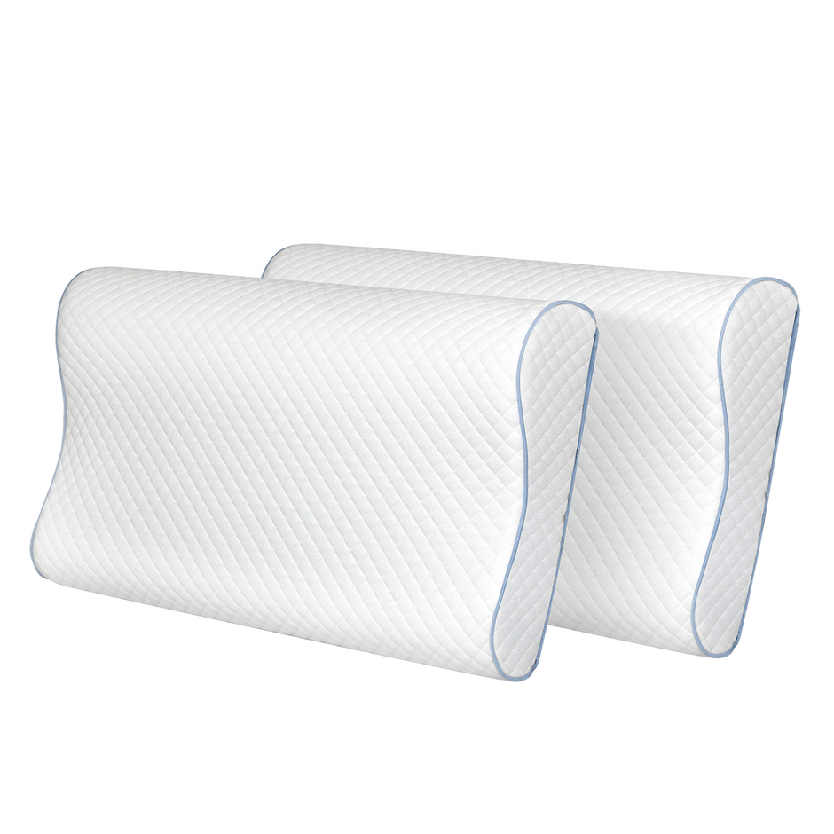 Dreamz Memory Pillow Supprt Shoulder FoamWhite Pillowcase-2006732704602787848
